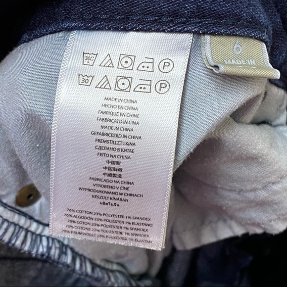 Michael Kors Dark Wash Skinny Jeans Sz 6 - Picture 4 of 4